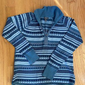Eddie Bauer 1/4 zip sweater